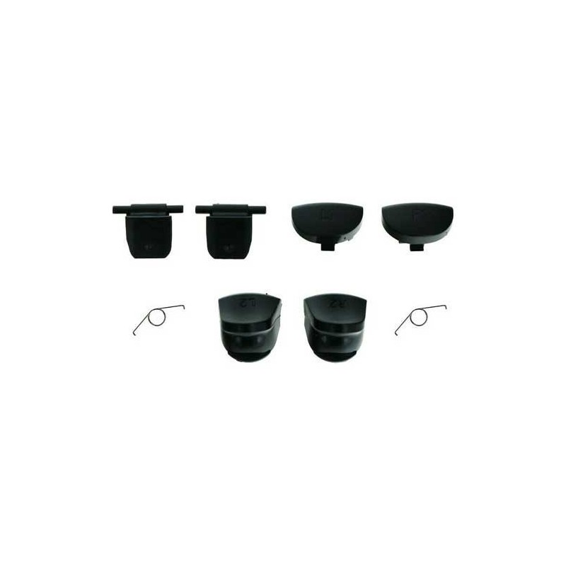 Kit Boutons Gachette Manette PS4 JDM-030 L1R1L2R2 Avec Ressorts