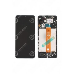 Pantalla Samsung Galaxy A12 2021 Negro Service Pack