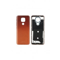 Copertura posteriore Motorola E7 Plus Twilight Orange originale del produttore