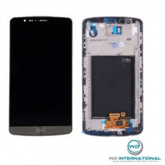 Pantalla LG G3  - Negro (Original) con marco)