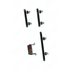 4er-Set iPhone XS Max Seitentasten Schwarz