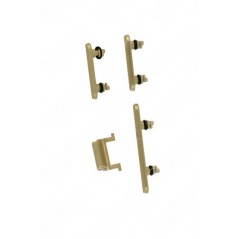 4er-Set iPhone XR Seitentasten gelb