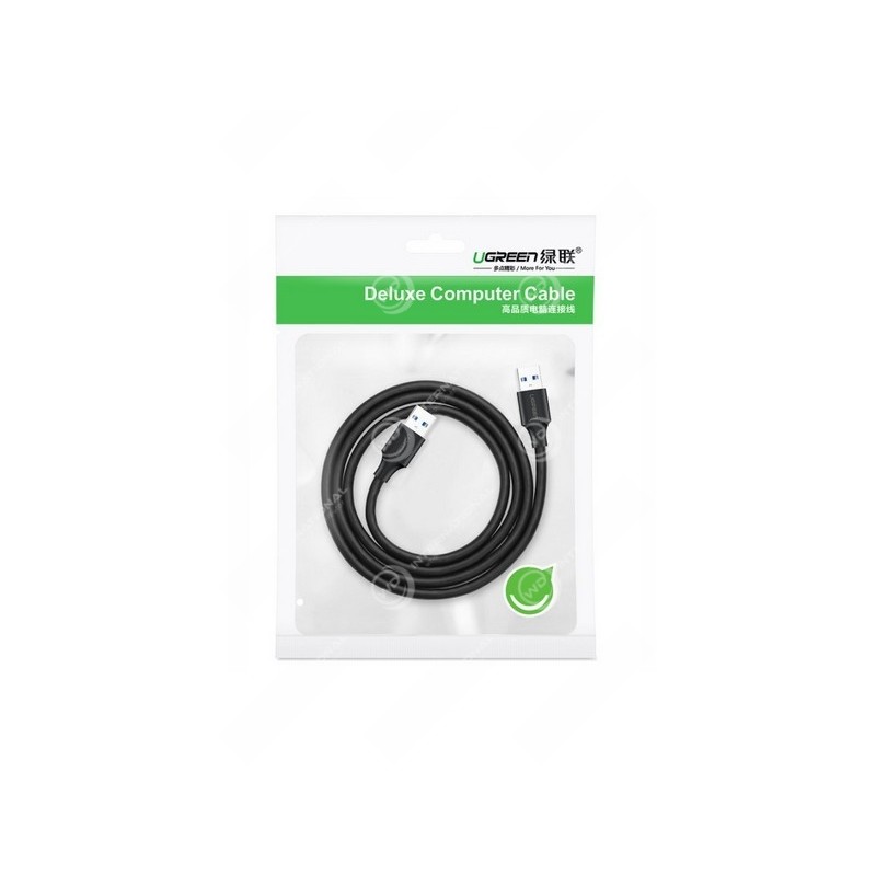 Câble UGreen USB 2.0 (mâle) vers USB 2.0 (mâle) 1M Noir