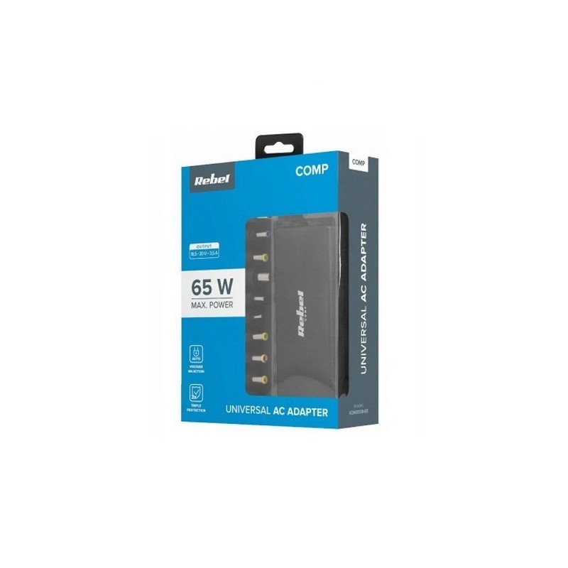 Chargeur PC universel REBEL 10 - 65W