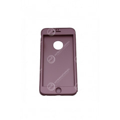 Coque 360 Rose Avec Verre Trempé Iphone 6 Plus