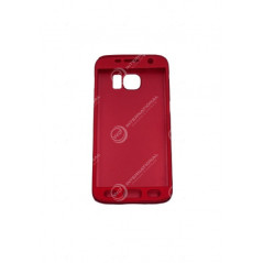 Coque 360 Rouge Avec Verre Trempé Samsung Galaxy S7