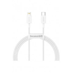 Cavo da fulmine a tipo C 1M Baseus serie superiore bianco