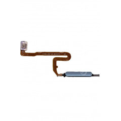Bouton Power et Nappe Capteur d'Empreintes pour Xiaomi Redmi Note 10 Pro 4G / Note 10 Pro Max Bleu