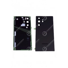 Back Cover Samsung Galaxy S22 Ultra (SM-S908B) Fantôme noir Service Pack