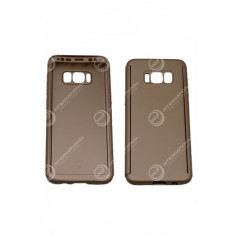 Samsung Galaxy S8 360 Gold Case con vetro temperato