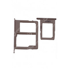 Tiroir Double SIM et SD Samsung Galaxy J4 / J6 / J8 Or