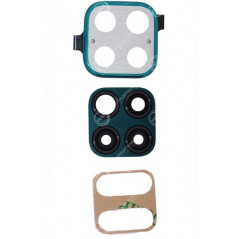 Lente de la cámara trasera con soporte para Huawei P40 Lite Verde
