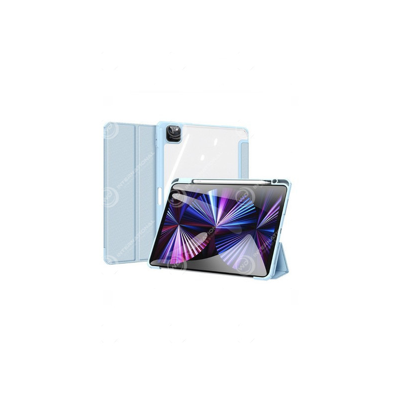 Etui iPad Air 4 Dux Ducis Toby avec Emplacement Stylet Bleu Ciel