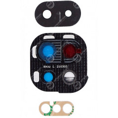 Lentille Caméra Arrière Avec Lunette pour Xiaomi Mi 11 Lite / 11 Lite 5G Noir