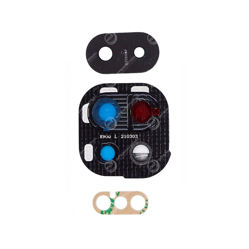 Lentille Caméra Arrière Avec Lunette pour Xiaomi Mi 11 Lite / 11 Lite 5G Noir