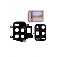 Lente della fotocamera posteriore con cornice per Xiaomi Mi 10 Lite 5G Blu