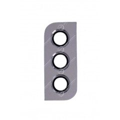 Cadre Caméra Arrière Samsung Galaxy S22 Plus (SM-S906B) Blanc Fantôme Service Pack