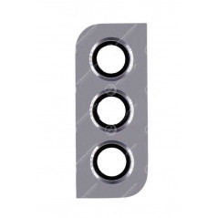 Cadre Caméra Arrière Samsung Galaxy S22 (SM-S901B) Blanc Fantôme Service Pack