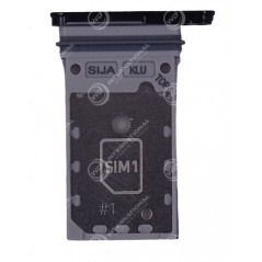 Tiroir Sim Samsung Galaxy S22 /S22 Plus (SM-S906B /SM-S901B) Fantome noir Service Pack