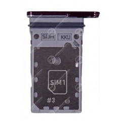 Tiroir Sim Samsung Galaxy S22 Ultra (SM-S908B) Bordeaux Service Pack