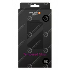 Verre Trempé 2.5D Silk Full Privacy pour iPhone 12 Pro Max Evelatus Noir