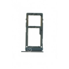 Double Tiroir SIM et SD pour Samsung Galaxy A8 2018/A5 2018/A8 Plus 2018 Noir