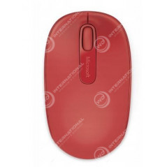 Souris RF sans fil Optique 1000 DPI Ambidextre Rouge