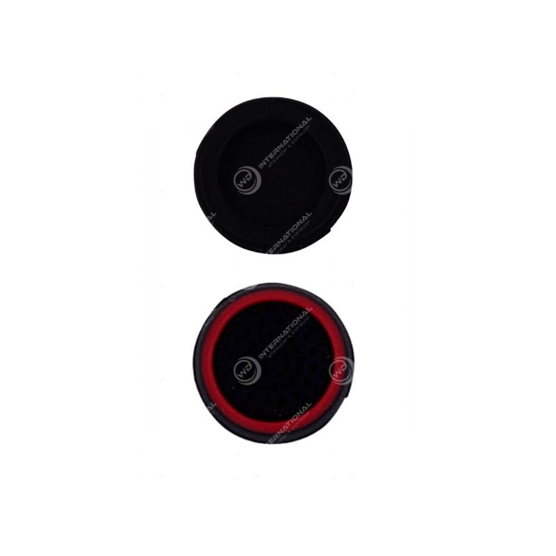 Capuchon Joystick Silicone PS4 Xbox One/PS2/PS3/Xbox 360/PS5 Noir et Rouge
