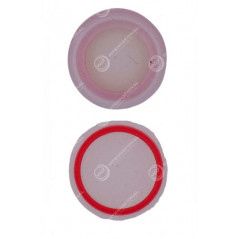 Capuchon Joystick Silicone PS4 Xbox One/PS2/PS3/Xbox 360/PS5 Transparent et Rouge