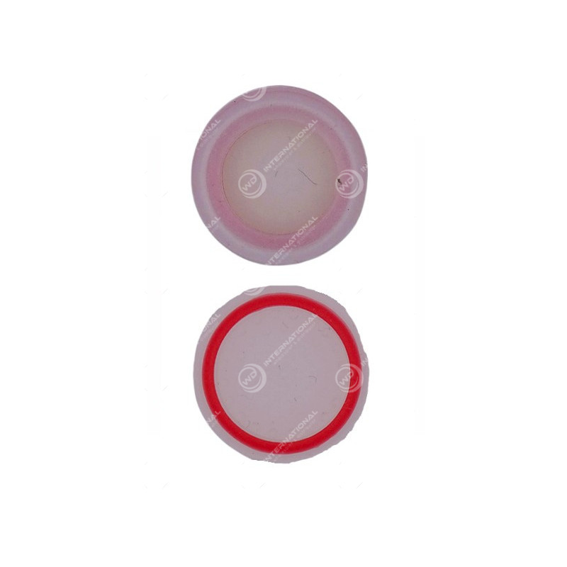 Capuchon Joystick Silicone PS4 Xbox One/PS2/PS3/Xbox 360/PS5 Transparent et Rouge