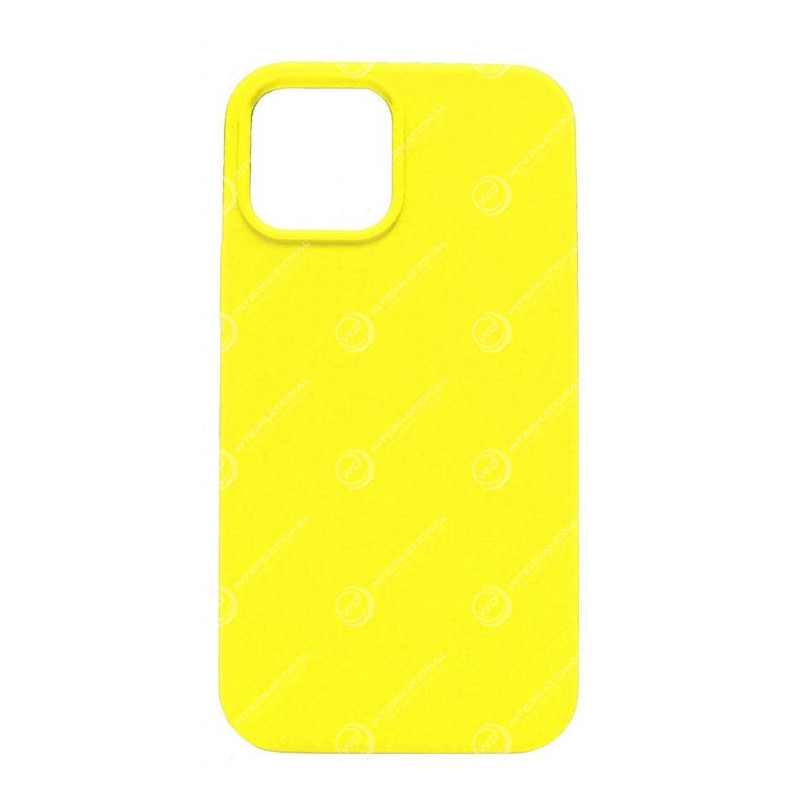 Coque Soft pour Iphone 12 Mini Evelatus Jaune (42165)