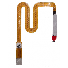 Paquete de servicio para el sensor de huellas dactilares del Samsung Galaxy A03s blanco (SM-A037)