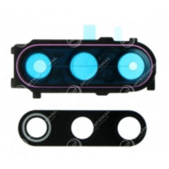 Lente de la cámara trasera del Xiaomi Mi 9 SE con marco rosa