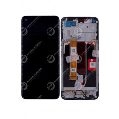 Ecran Oppo A74 5G / A54 5G Noir Violet Avec Châssis Origine Constructeur