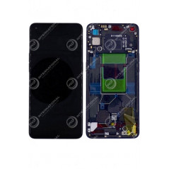 Oppo Reno 6 5G Display Schwarz Mit Chassis Originale Hersteller