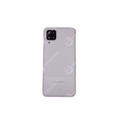 Funda trasera del Samsung Galaxy A12 White Service Pack