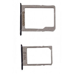 Sim und SD Einschub für Samsung Galaxy A3/A5/A7 Schwarz