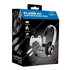 Raptor Gaming SK100 Player Kit Zubehör-Set PS5 Weiß