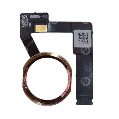 Funda con sensor de huellas dactilares, botón de inicio para iPad Pro 9.7 2017 /9.7 2018 Oro