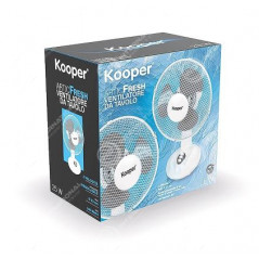Ventilatore da tavolo 25W D23 Blue Electric Air