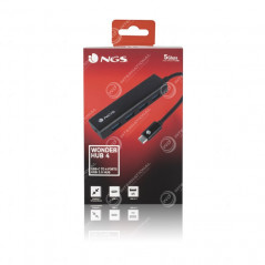 USB 3.0 Type-C Hub NGS WonderHub4 / 4 USB-Anschlüsse