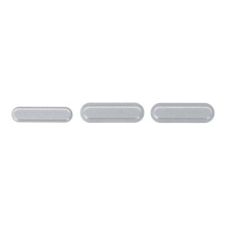 Bouton power et volume pour iPad Pro 10.2 2020(8th)/10.2 2021(9th) Argent 3 Pcs
