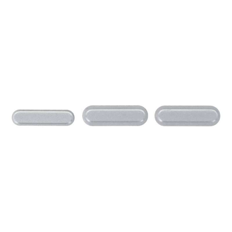 Bouton power et volume pour iPad Pro 10.2 2020(8th)/10.2 2021(9th) Argent 3 Pcs