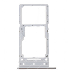 Double Tiroir Sim pour Samsung Galaxy A73 5G Blanc