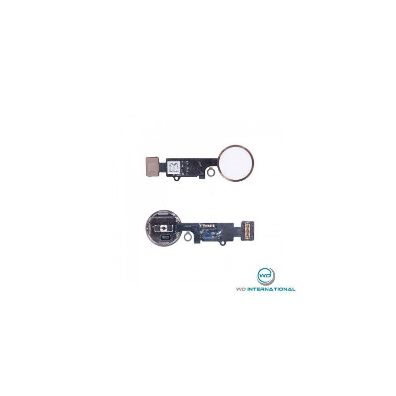 Bouton home iphone 7g/7+ Or