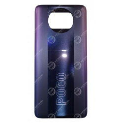 Cover posteriore Xiaomi Poco X3 Pro (M2102J20SG / M2102J20SI) Frost Blue Produttore Originale