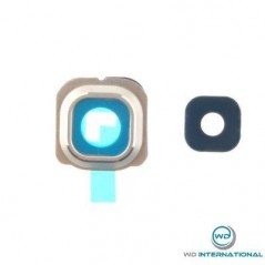 lente de cà¡mara trasera Samsung S6 Edge G925F oro