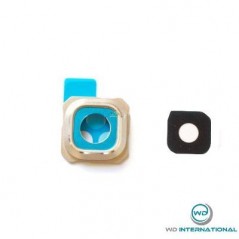 Lentille Caméra Arrière samsung S6 edge plus Or