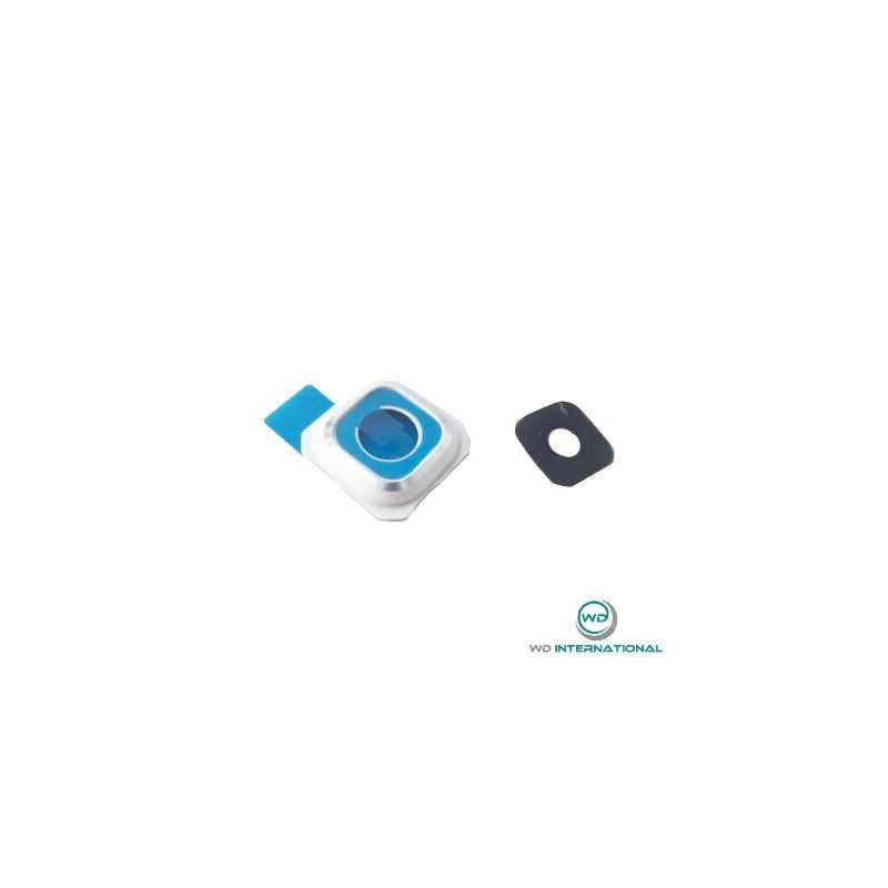 Lentille Caméra Arrière samsung S6 edge plus Blanc