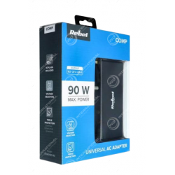 Alimentation universelle Rebel 10 embouts 90 W 18-20 V automatique